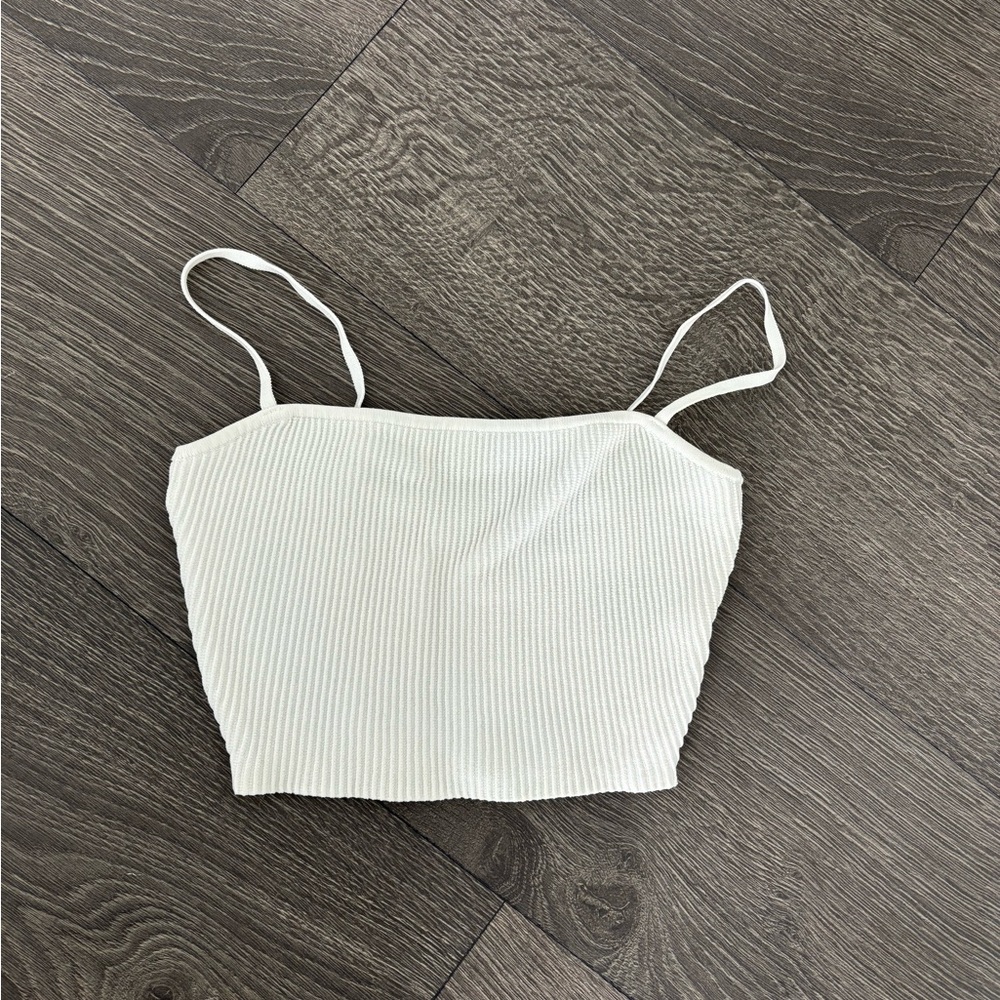 Aritzia sculpt knit tank